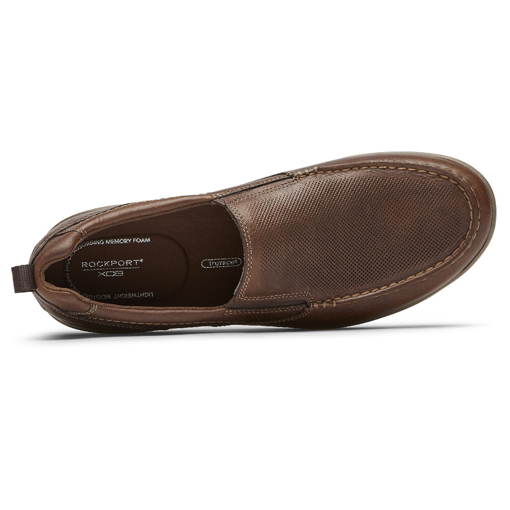 Sapato Vela Rockport Homem Marrom - City Edge - 12703FKHV